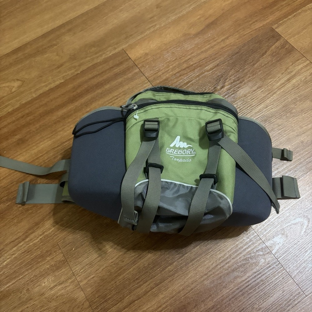 Vintage Gregory Torpedo Large Waist Lumbar Fanny Pack Backpack Hydration EUC